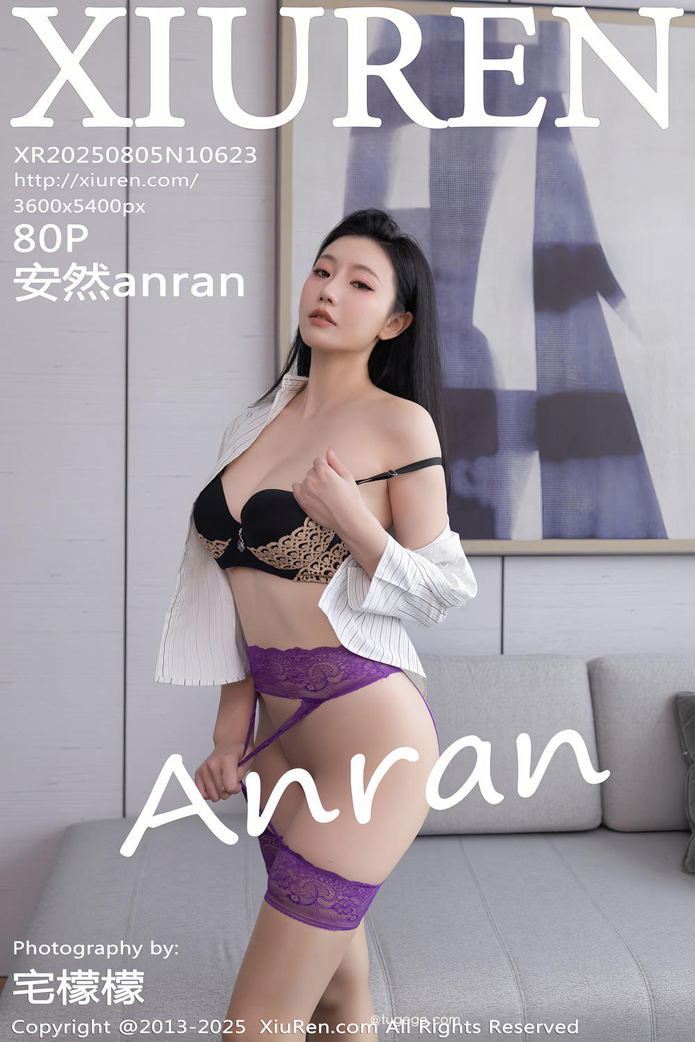 [XiuRen秀人网] 2025.08.05 No.10623 安然anran [80+1P]
