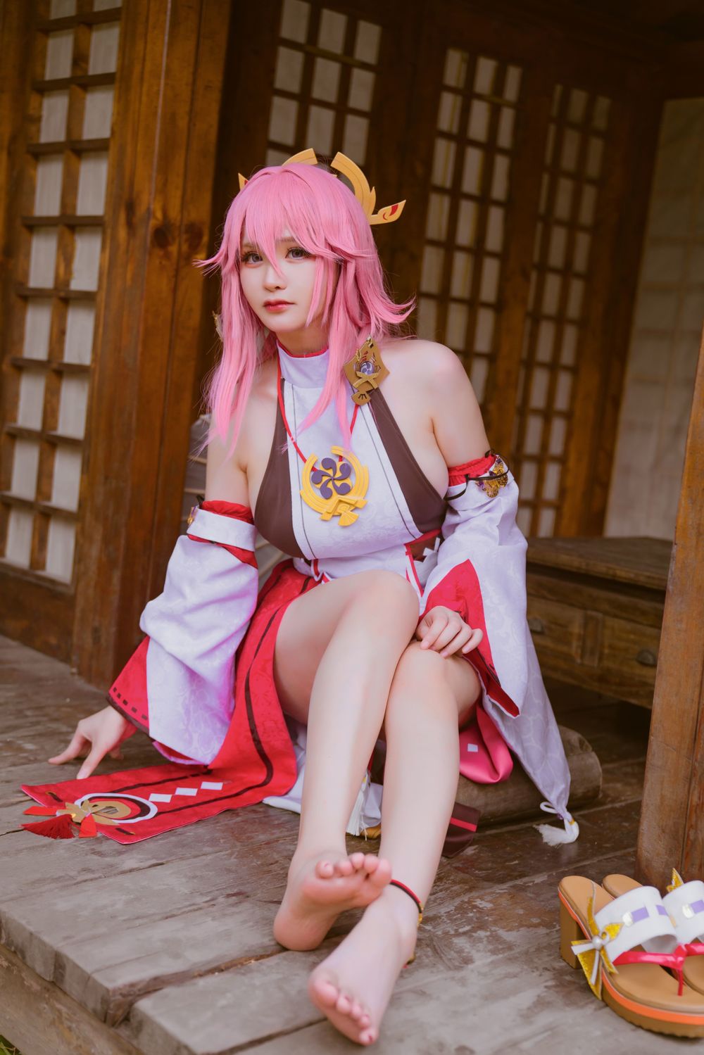 前羽 八重神子Cosplay集 [36P-38.8MB]