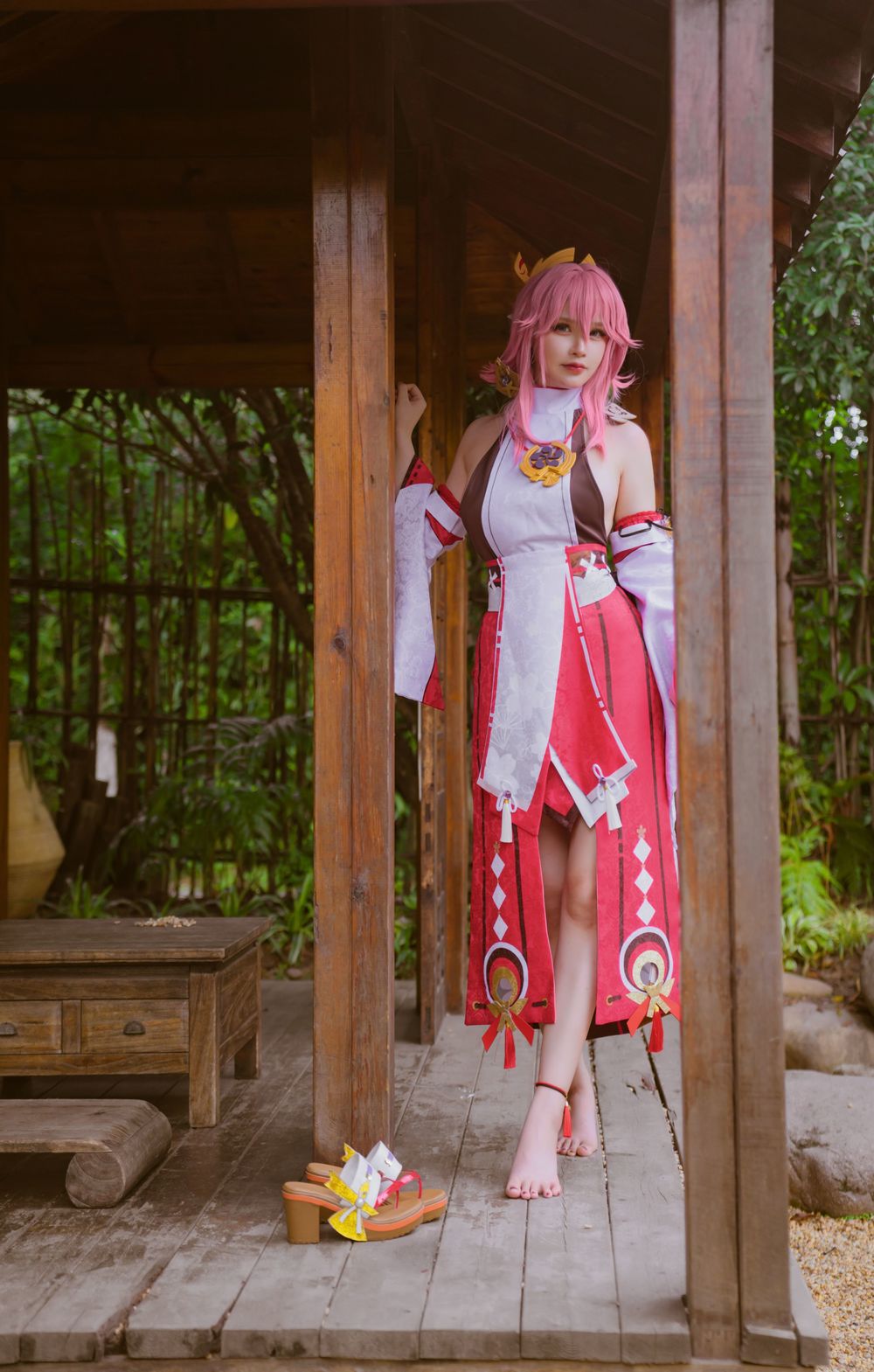 前羽 八重神子Cosplay集 [36P-38.8MB]