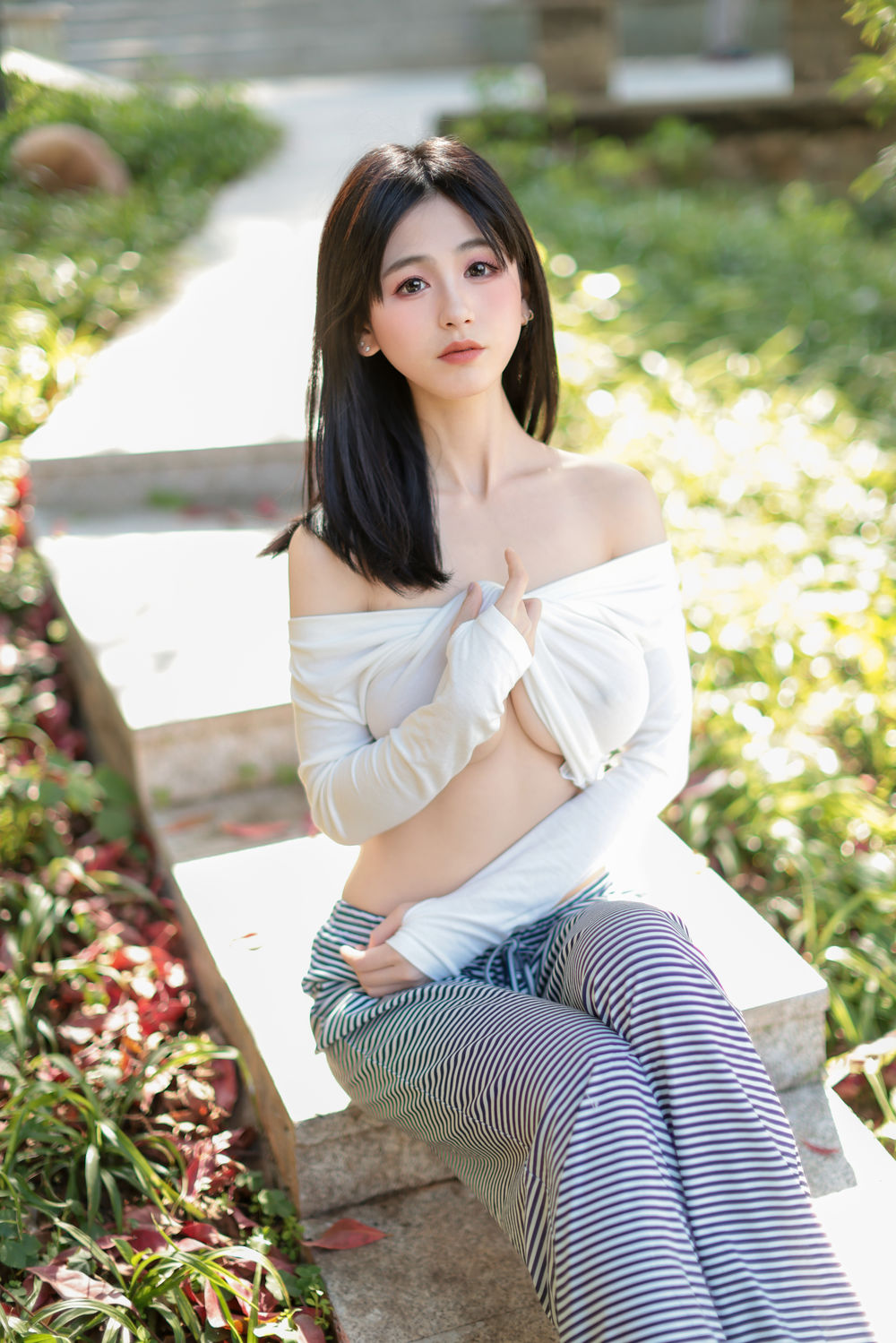 奶芙乔乔《一字肩》原版写真 [85P-1.23G]