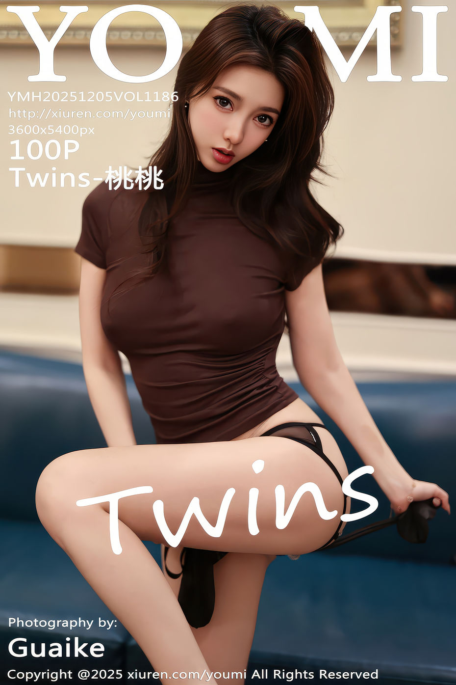 [YOUMI尤蜜荟] 2025.12.05 VOL.1186 Twins-桃桃 [100+1P]