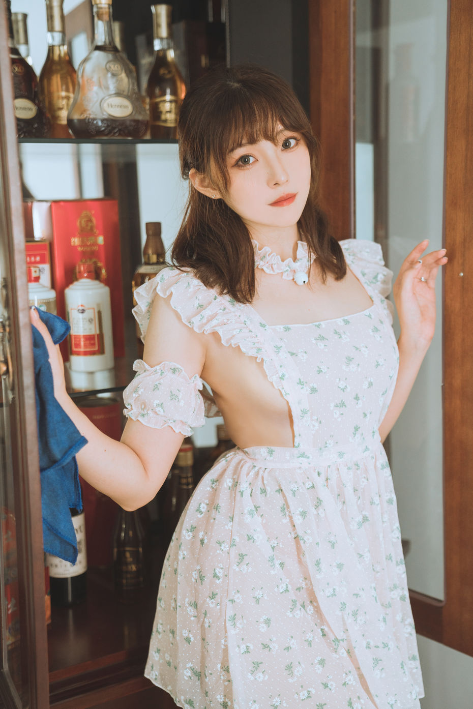 Natsuko夏夏子 NO.063 碎花围裙[55P-1V-782MB ]